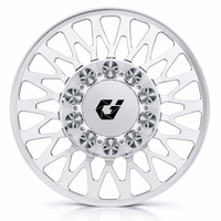 Jantes forgées personnalisées GVICHN, jantes doubles tout-terrain, jantes en alliage d'aluminium forgé 6061T6, polies pour Dodge, pour Silverado