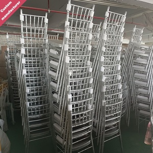 Fabricação de cadeiras empilháveis para banquetes cadeira de casamento chavari para eventos cadeiras chiavari