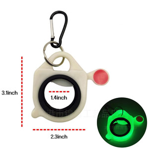 Organisateur de serre-câbles en gros, support de rangement fluorescent en plastique, portable et stable, pour porte-clés et pièces d'outils - Product Image 3