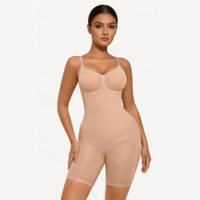 Combinaison sculptante pour femme avec logo personnalisé, contrôle du ventre, sans couture, body shaper, rehausseur de fesses, amincisseur de cuisses, catsuit 3XL