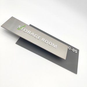 YIYAO özel akrilik duvar montaj 3d iş bina tabela - Product Image 4