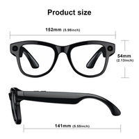 Lunettes Intelligentes IA 2026 avec Caméra 8MP, Enregistrement Vidéo, Traduction 20+ Langues, Appel et Lecture Musicale – Hommes et Femmes