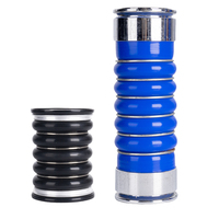 Tuyau soufflé en silicone sur mesure pour l'admission d'air du radiateur des engins de construction (excavatrices, bulldozers)