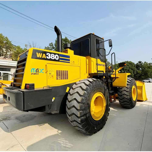 Cargadora de Ruedas Komatsu Wa380 de Segunda Mano con Motor Cummins, Bomba y Rodamientos - Opción Económica, Mejor Rendimiento - Product Image 1