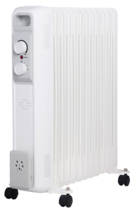 Máy sưởi dầu hồng ngoại điện 220V bền bỉ cho phòng ngủ, phòng tắm & phòng khách tiêu chuẩn EU - Product Image 4