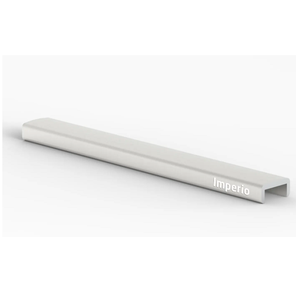 Perfil de aluminio premium IMPERIO SLEEK 12 para bordes de vidrio, solución para estantes de armario y perfiles de puertas de vidrio - Product Image 2