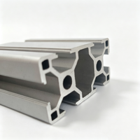 Perfil de Aluminio Industrial 6063, Accesorios para Viga de Brazo Robótico de Línea de Ensamblaje Automatizado