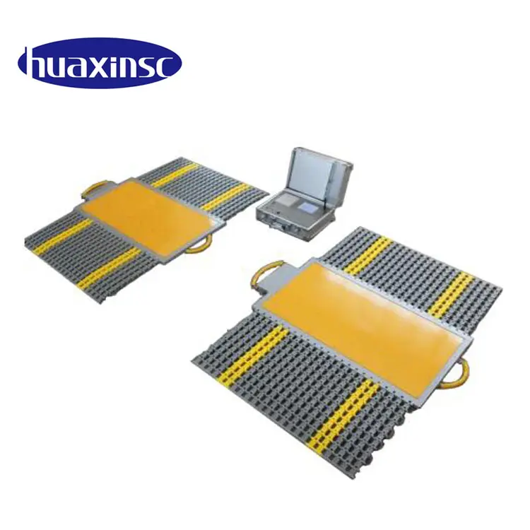 portable axle weigh pads wireless truck axle scale