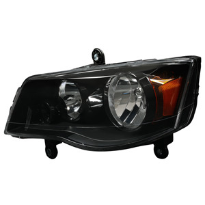 Phares pour 11-20 Dodge <span class=keywords><strong>Grand</strong></span> Caravan 08-16 Chrysler Town & Country lampes noires - Product Image 4