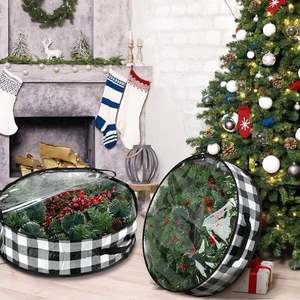 กล่องเก็บของแบบมีหน้าต่างใส เหมาะสำหรับพวงหรีดคริสต์มาส - Product Image 5