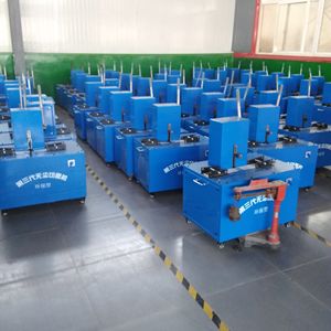 2 인치 4SN 6SN 유압 프레스 압착 파이프 튜브 케이블 스테인레스 스틸 꼰 고무 유압 호스 절단 스키 기계 - Product Image 5