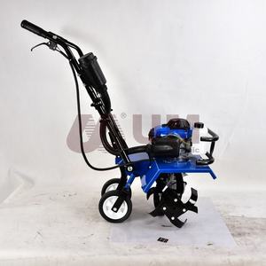 أم اللون الأزرق الراقية 144F آلة الحراثة السلطة 4 السكتة الدماغية البنزين المحراث - Product Image 5