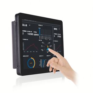 Tertanam 10.1 inci Panel industri PC semua dalam satu X86 pasang dinding layar sentuh AIO PC untuk otomatisasi - Product Image 3