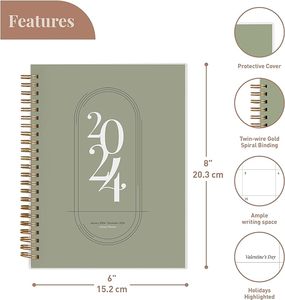 Agenda Diaria, Semanal y Mensual Personalizada al por Mayor 2026, Planificador Académico - Product Image 2