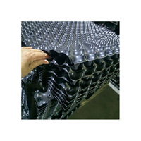 C254 Dispositif de contrôle des racines durable Protecteur de racines d'arbre épaissi Panneau de sol en PVC Feuille de plastique Conteneur de transplantation de semis