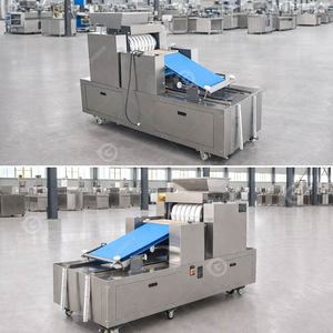 Machine de formage de biscuits <span class=keywords><strong>à</strong></span> rouleaux rotatifs pour biscuits salés animaux et galettes de pêche, avec petit presseur - Product Image 2