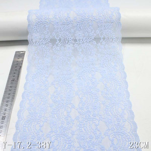 Vải Lưới Mềm Màu Trắng Vải Ren Co Giãn Vải Ren Co Giãn Hoa Lạ Mắt Vải Ren Co Giãn Cho Phụ Nữ Đồ Lót Đầm - Product Image 3