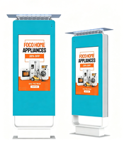 Écran publicitaire numérique extérieur étanche 4K HD avec lecteur vidéo LCD pour programme d'affiliation – Affichage numérique extérieur