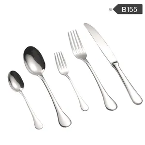 B155 Elegante 18/0 Cubiertos internacionales de acero inoxidable con pulido de espejo - Product Image 1