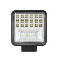 Luces Antiniebla Cuadradas LED de 126W, 12600LM, Luz de Trabajo Diurna, Lámpara Antiniebla para Conducción Todoterreno, Faro Delantero para Automóvil y Motocicleta
