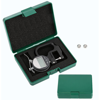Jauge d'épaisseur numérique TRANRICH 0,5 pouce/12,7 mm Outil de mesure d'épaisseur Grand écran LCD Résolution 0,0005 pouce/0,01 mm