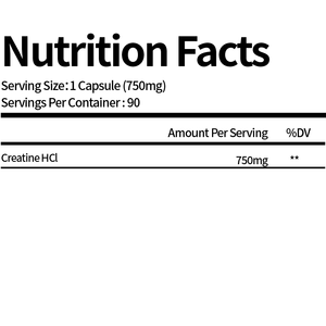 OEM label pribadi kapsul creatine untuk olahraga nutrisi dukungan kesehatan kognisi otot peningkatan energi seluler - Product Image 2