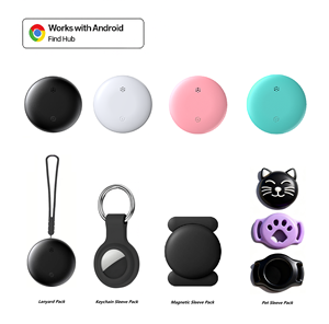 Mini Rastreador GPS Compatible con Android, con Pantalla LED, Posicionamiento UWB LBS, Almacenamiento en la Nube, Resistente al Agua IP67, Etiqueta de Plástico para Mascotas - Product Image 1