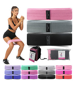 Ensemble de bandes de résistance, 5 bandes d'exercice en latex, 5 niveaux de résistance, respectueuses de la peau, logo personnalisé, entraînement de force à domicile - Product Image 4