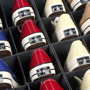 <b>Shoe</b> Storage <b>Box</b> 16 Compartment Foldable Dustproof Organiser For Home Use - Product Image 3