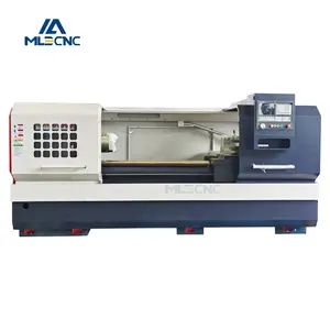 2 Axis Gsk Gang Cnc Lathe Machine Cak6180 Cnc Lathe For Seal