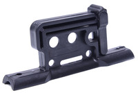Aislador de clip de alta resistencia para cercas eléctricas, material PP resistente a los rayos UV para postes de madera, seguridad agrícola