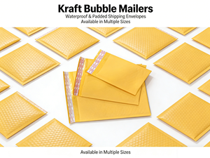 Buste Imbottite in Carta Kraft di Tutte le Dimensioni, Buste per Spedizioni, Sacchetti per Corrispondenza, Buste Express USA - Product Image 6