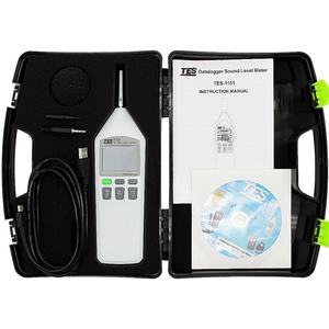 TES-1151 डिजिटल ध्वनि स्तर मीटर 30 से 130 डीबी डीसी/एसी शोर स्तर परीक्षक - Product Image 6