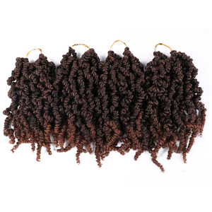 <span class=keywords><strong>Cheveux</strong></span> synthétiques à basse température pour tresses au crochet, torsades courtes, torsades pré-tressées, torsades Passion, tresses à trame unique, vente en gros - Product Image 4