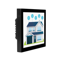 Sistema de automatización del hogar de 4 pulgadas Solución inteligente Panel Linux/Android incorporado RS485 RJ45