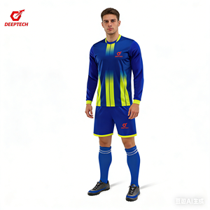 Conjunto de Uniforme de Fútbol Personalizado 25/26 para Hombre, Tela Transpirable de Secado Rápido, Camiseta de Fútbol para Entrenamiento de Equipo, Venta al por Mayor en EE. UU. - Product Image 6