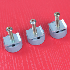 Limitador de Riel Zhan Han ZH-222 de Goma y Acero Laminado en Frío para Colgados de Pared, Dispositivo Invisible de Posicionamiento de Riel - Product Image 1