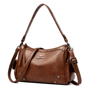 Fashion New Designer Crossbody Bags High Quality PU Leather Shoulder Messenger Bag Casual <b>Totes</b> Luxury Women Handbags and Purses - Product Image 6