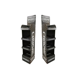 ขาตั้งโชว์สินค้าแบบตั้งพื้นสีสันสดใส พิมพ์ลายตามสั่ง ทำจากกระดาษแข็งรีไซเคิล เป็นมิตรต่อสิ่งแวดล้อม เคลือบเงา สำหรับซูเปอร์มาร์เก็ตและร้านค้าปลีก - Product Image 2