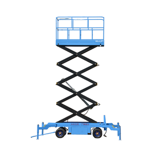 แพลตฟอร์มยกแบบกรรไกรเคลื่อนที่ได้ ความสูงทำงาน 6 ม. 14 ม. รับน้ำหนักได้มาก ได้รับการรับรองมาตรฐาน CE ผลิตตามสั่งจากโรงงานโดยตรง - Product Image 3