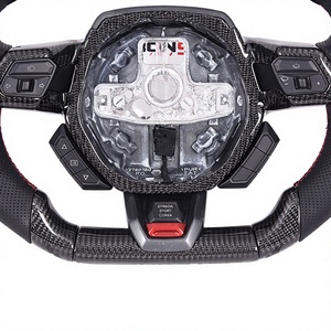 Volant de course en fibre de carbone personnalisé pour LP550 LP560 LP570 URUS, convertible - Product Image 3