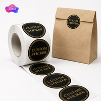 Impression de logo personnalisé en feuille d'or, estampage or de luxe, étiquette personnalisée en rouleau, logo personnalisé en feuille d'or pour boîte