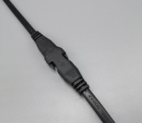 Kabel Daya QUANWEI 2464 2pin Male dan Female, Kabel Listrik DC, Harness Kabel untuk Konektor Kabel LED