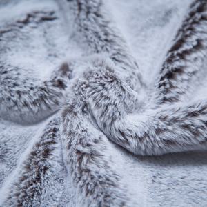 Selimut Lempar Bulu Palsu Lembut Hangat Profesional Ringan Selimut Tekstil Rumah Berbulu Halus dan Mewah Dapat Dipakai - Product Image 4