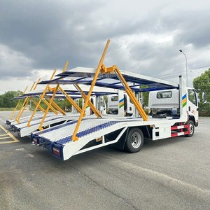 รถบรรทุกขนส่งรถยนต์คุณภาพจากจีน 2 คัน แบบ 4x2 สำหรับขาย - Product Image 6