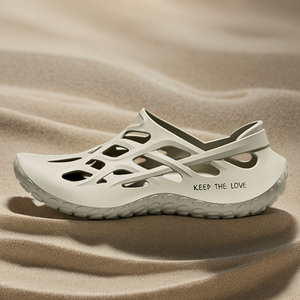 Zuecos de EVA para Hombre, Cobertura Total, Transpirables, con Patrón de Orificios, Suela Antideslizante, para Jardín, Taller, Granja, Tallas 39-47 EU, Protección para los Pies - Product Image 1