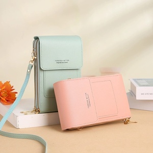 <span class=keywords><strong>Portefeuille</strong></span> en cuir classique pour femme, pochette de téléphone, <span class=keywords><strong>porte</strong></span>-cartes de crédit et d'identité, vente en gros 2026 - Product Image 1