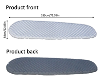 Coussin de camping gonflable ultraléger, imperméable, tapis thermique d'extérieur pour la randonnée et le sommeil