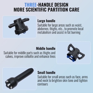 3 Handles Inner Ball Roller <b>Massager</b> for Calves Legs Arms Belly Body Contouring Cellulite Slimming Salon Equipment - Product Image 5