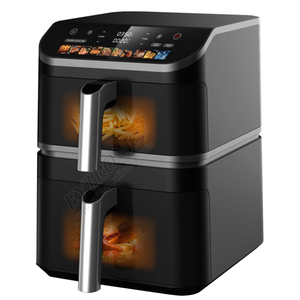 Freidora de Aire Digital de Doble Capa de 11L, Nuevo Diseño de Fábrica, con Dos Zonas de Calentamiento Superior e Inferior, Temperatura Máxima de 230°C - Product Image 5